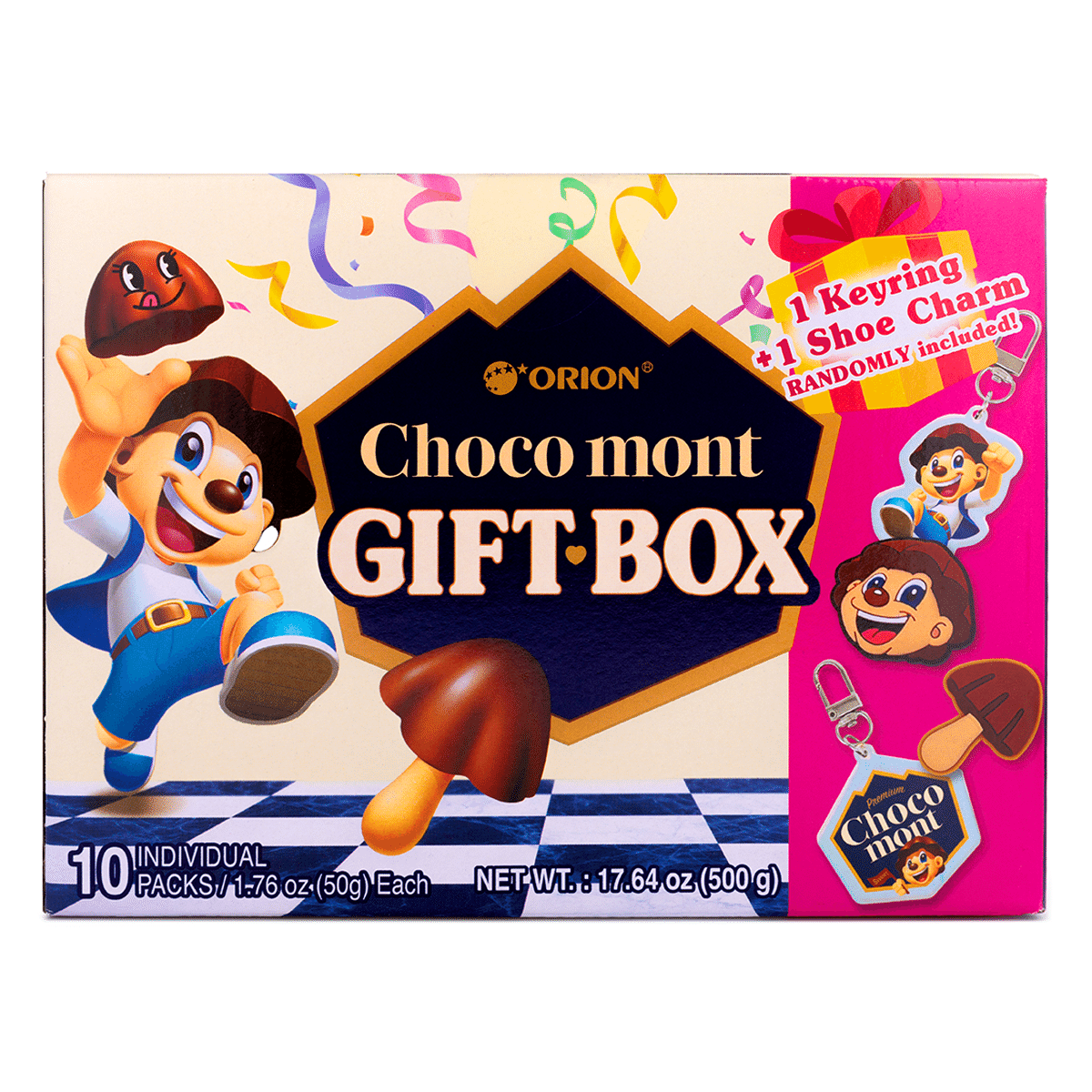 Orion Choco Mont Key Ring Gift Box 1.76 oz*10 pack