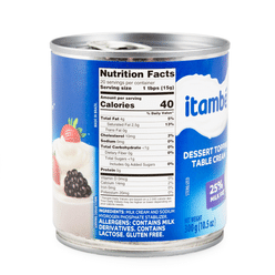 Itambe Milk Caramel Cream 13.9 oz