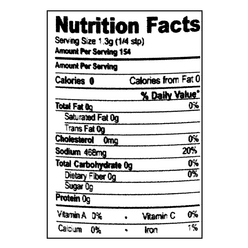 White Pepper in Sea Salt 1 count