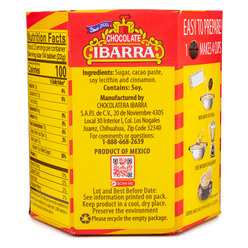 Ibarra Mexican Chocolate Tablets 19 oz
