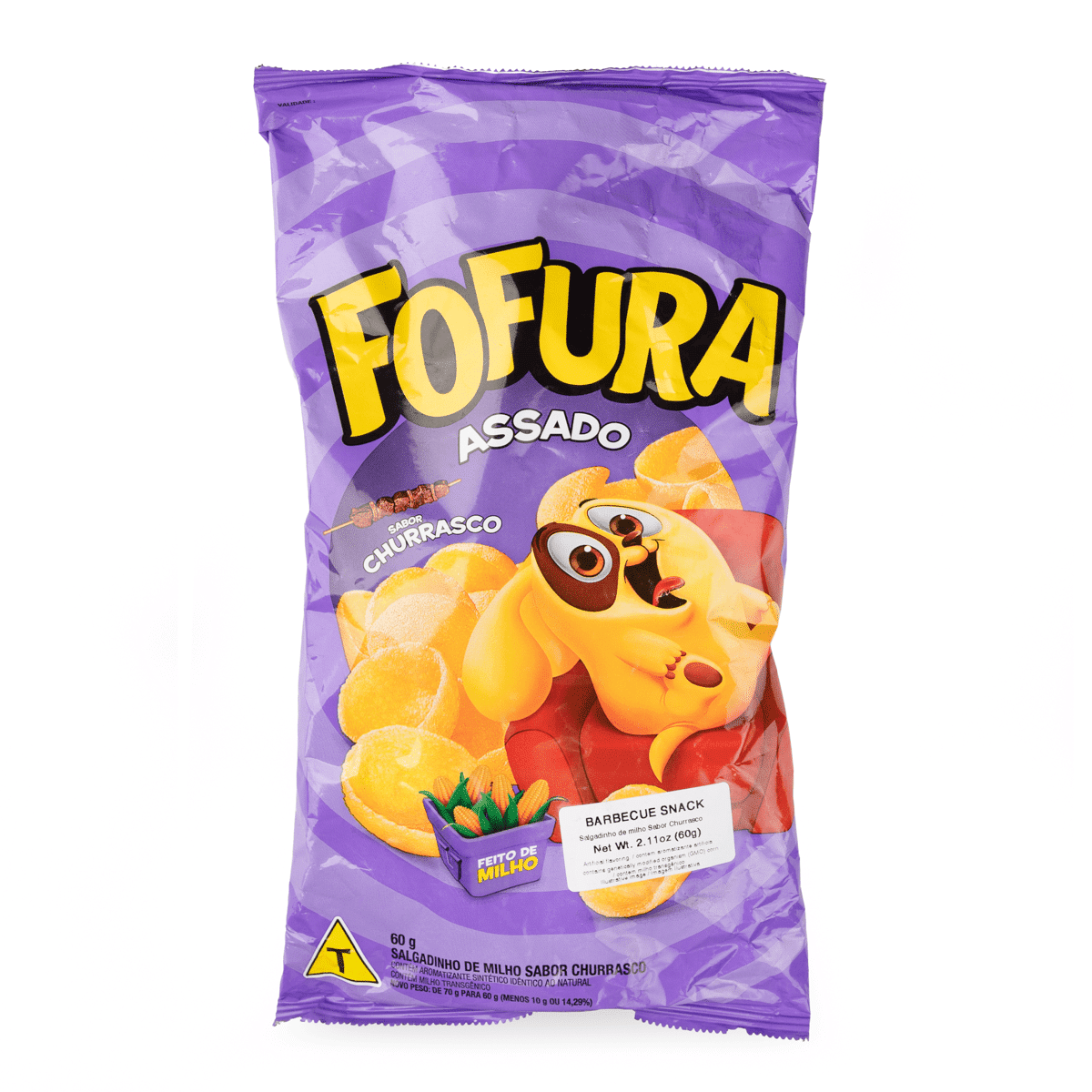 Snack Fofura Barbecue flavour 60 g