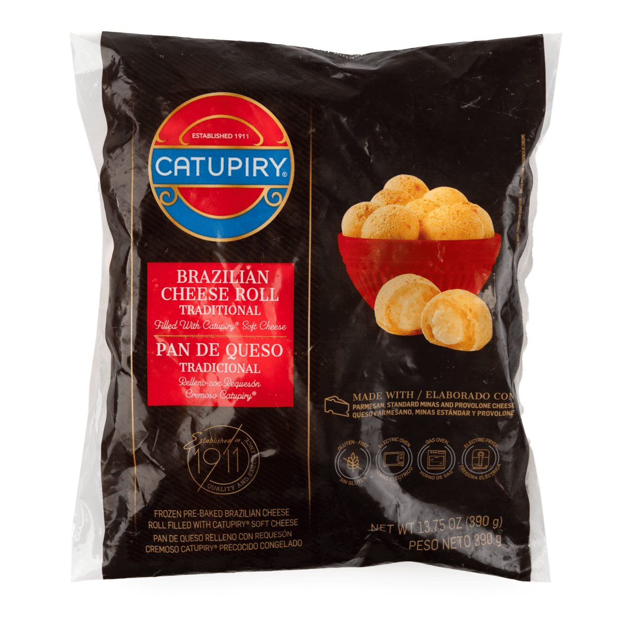 Traditional Catupiry-Filled Cheese Bread, Frozen 390 g