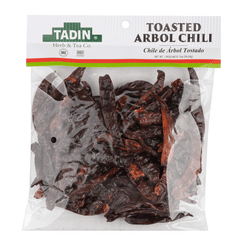 Tadin Toasted Arbol chili Dry 2 oz