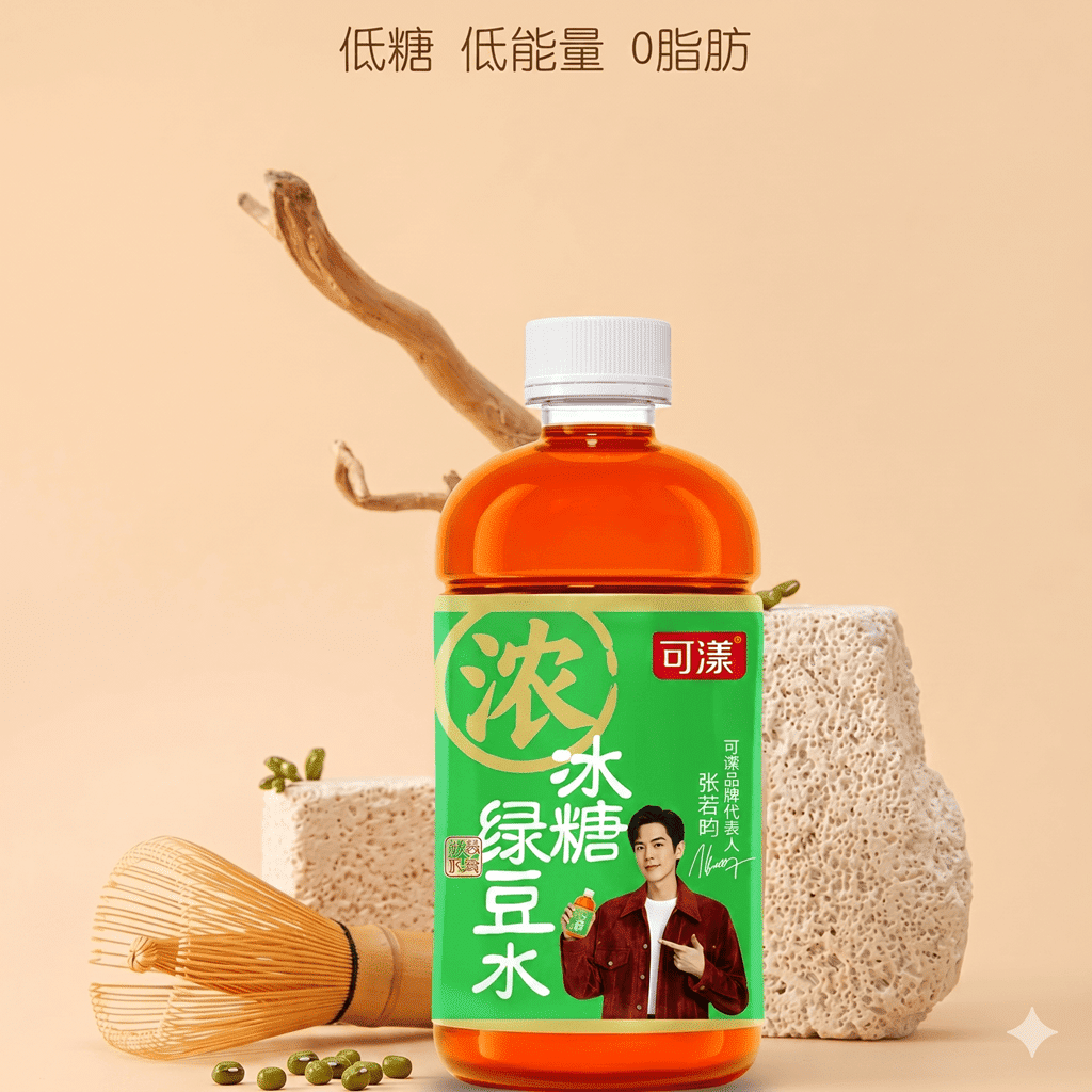 Ke Yang 빙당 녹두음료 530 밀리리터