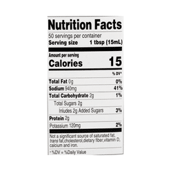 Haday 0 Premium Soy Sauce 750 ml