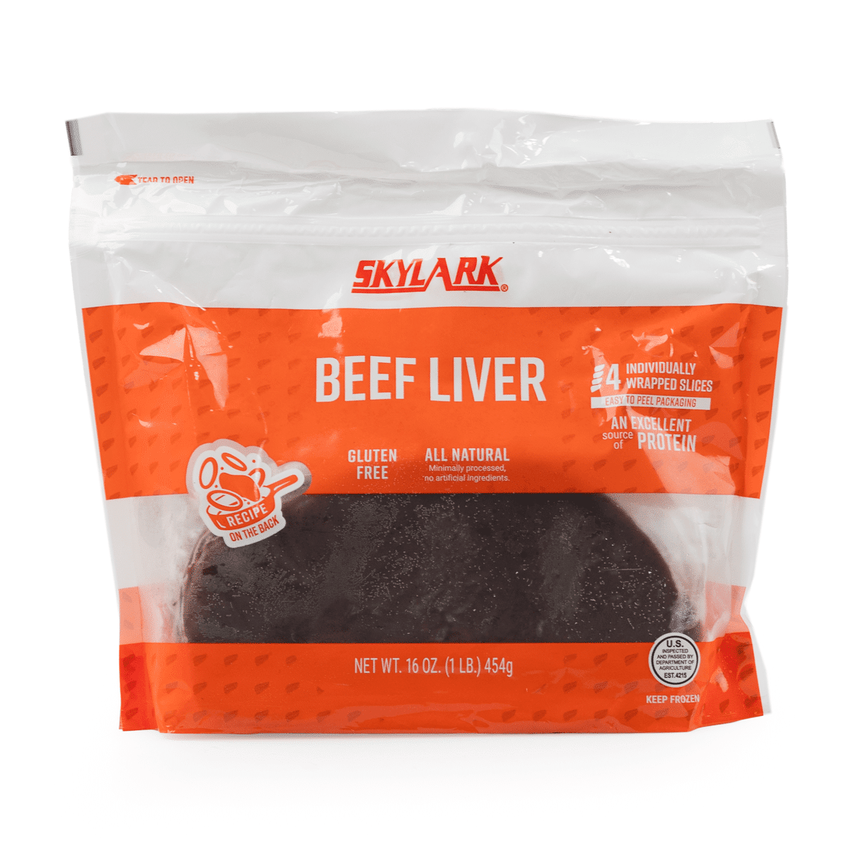 Beef Liver, Frozen 1.5 lb