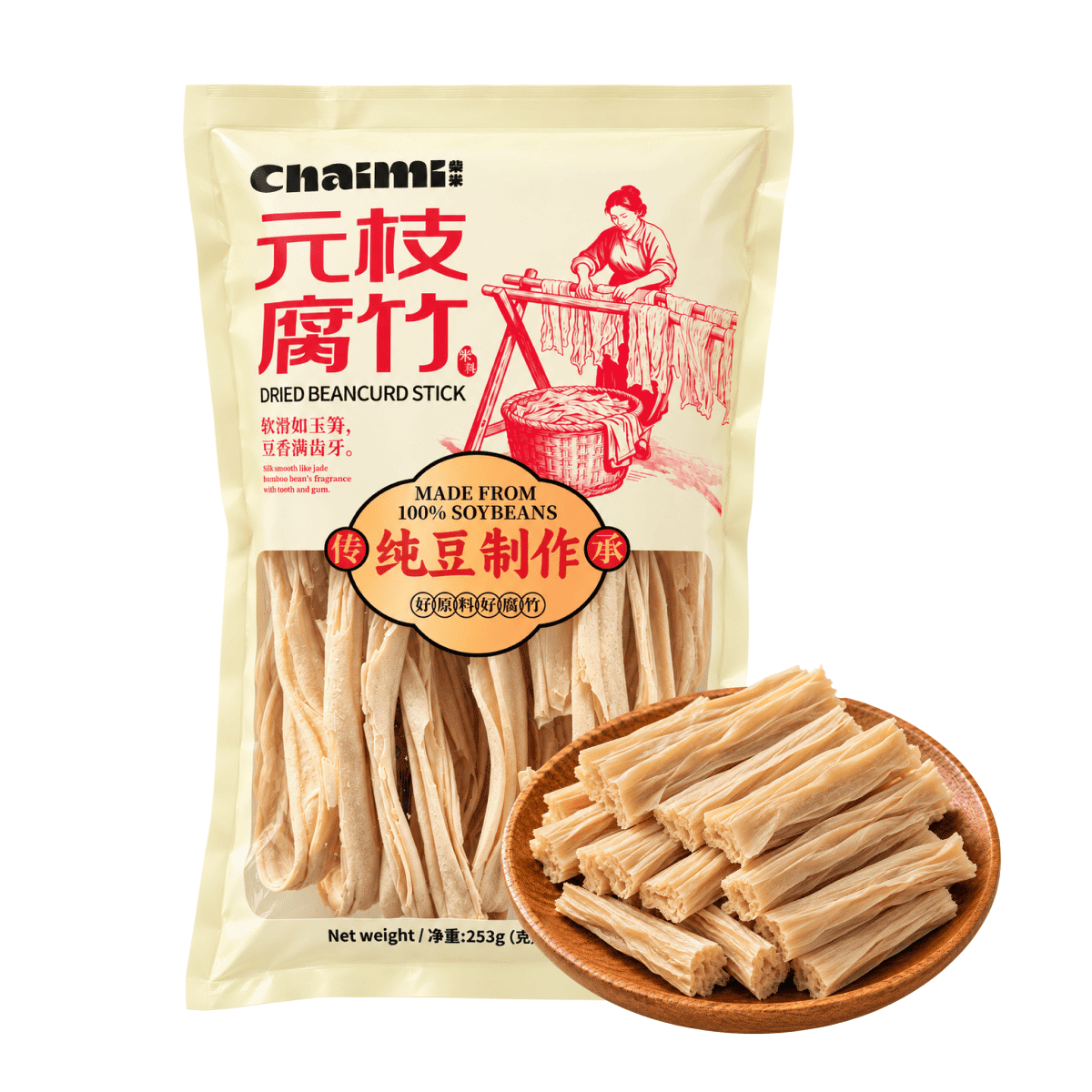 Chaimi Dried Beancurd Stick 253 g