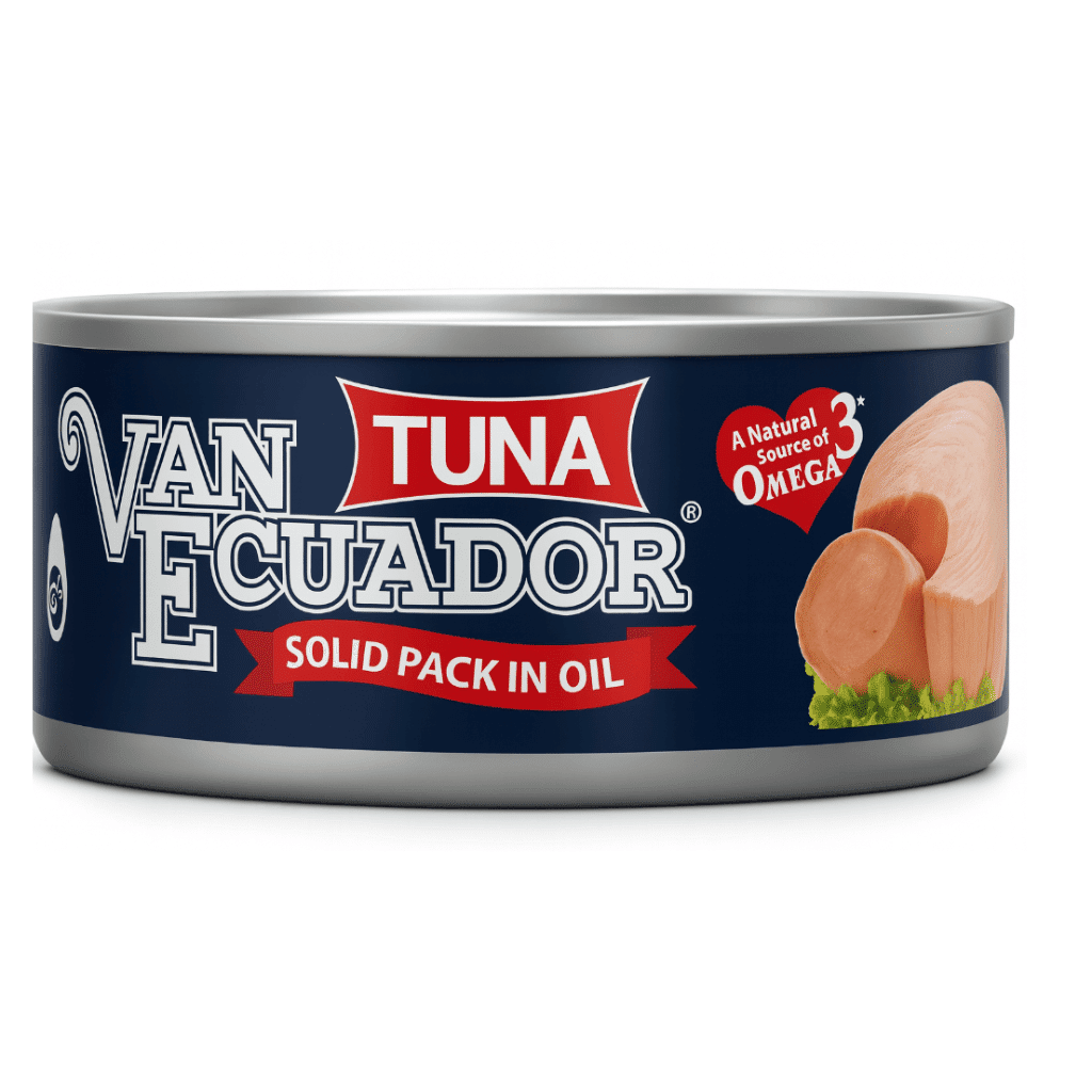 Van Ecuador Tuna Solid Pack in Oil 5.3 oz