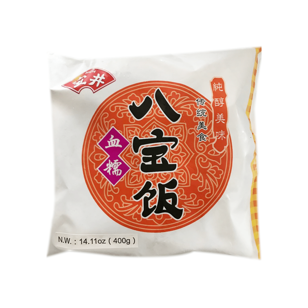 Anjoy Red Sweet Rice Dumpling, Frozen 400 g