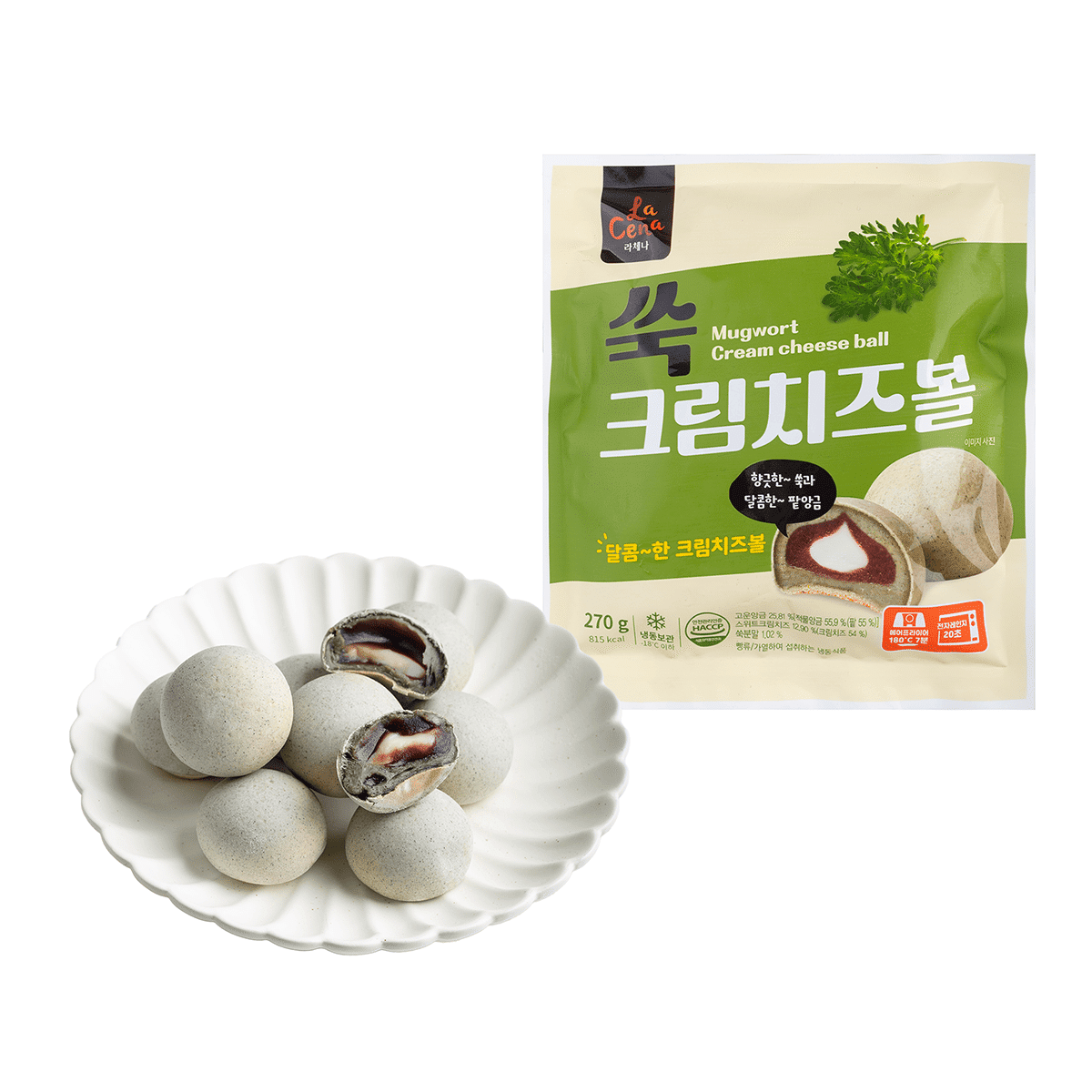 라체나 달콤한 쑥 크림치즈볼 9.52 온스