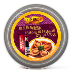 Lee Kum Kee Abalone in Premium Oyster Sauce, Ready to Eat 1 box*48 pack