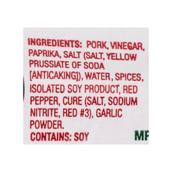 Reynaldo's Pork Longaniza Sausage 10 oz