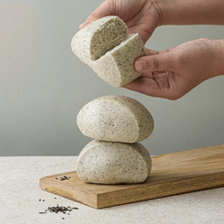 CHIMEI FZ BLACK SEASAME MANTOU 5PC 325 그램