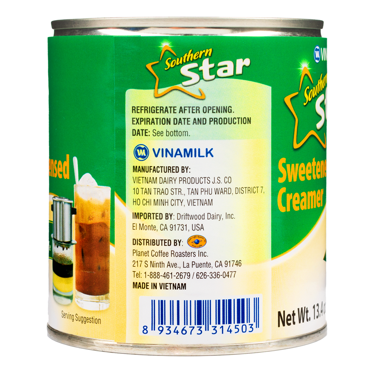 Vinamilk 缶入練乳 380 グラム*24 パック - Weee!