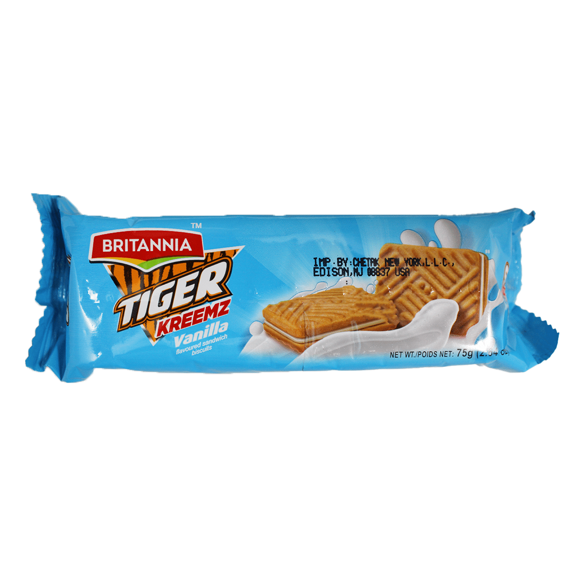 Britannia Tiger Kreemz Vanilla 75 gramo(s)