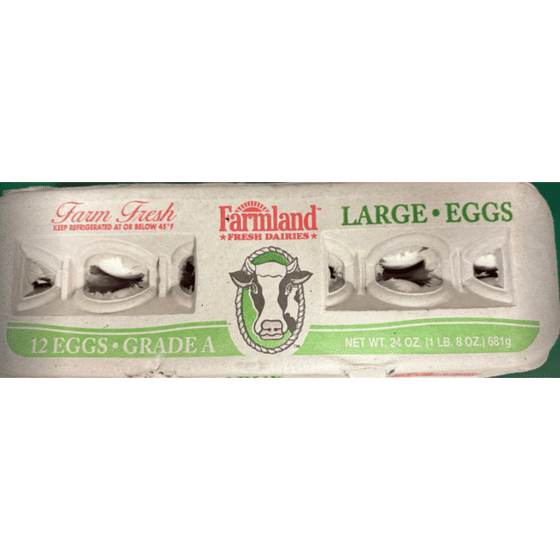 weee_dairy_Farmland Grade A Large White  Eggs 12 count