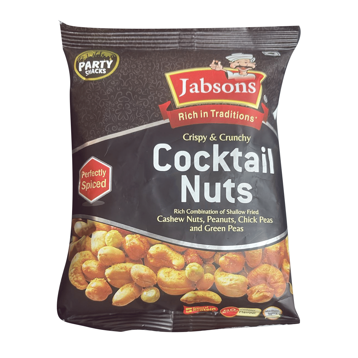 Cóctel de frutos secos especiados Jabsons 120 g