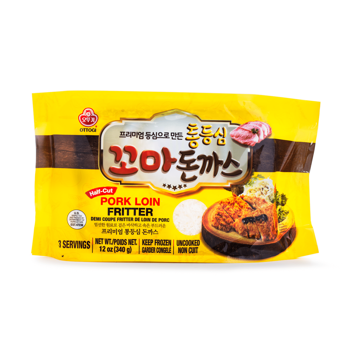 오뚜기 냉동 통등심 꼬마 돈까스 12 온스
