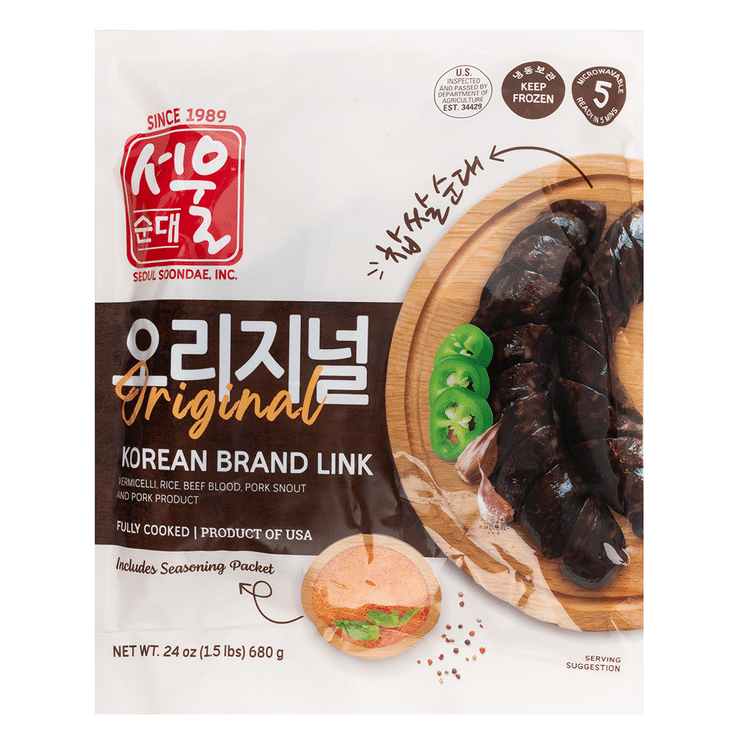 Get Seoul Soondae Korean Sausage, Frozen 1.5 lb Delivered