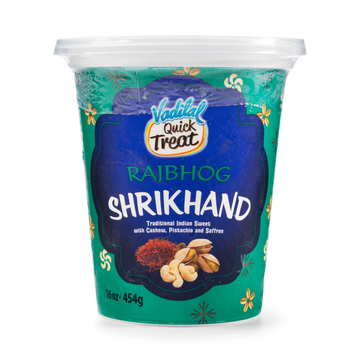 Vadilal Rajbhog Shrikhand, Frozen 16 oz