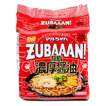 日清 ラ王 醤油 ラーメン 袋麺 3食入り 294 グラム - Weee!