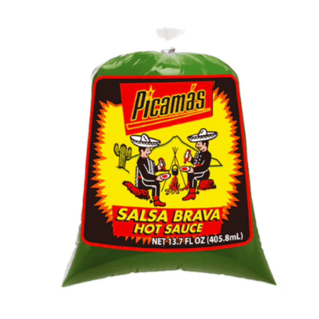 Picamas 살사 브라바 핫소스 파우치 13.75 온스