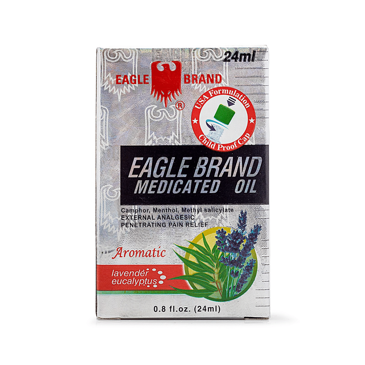 Eagle Brand 약용오일 아로마향 0.8 액량 온스