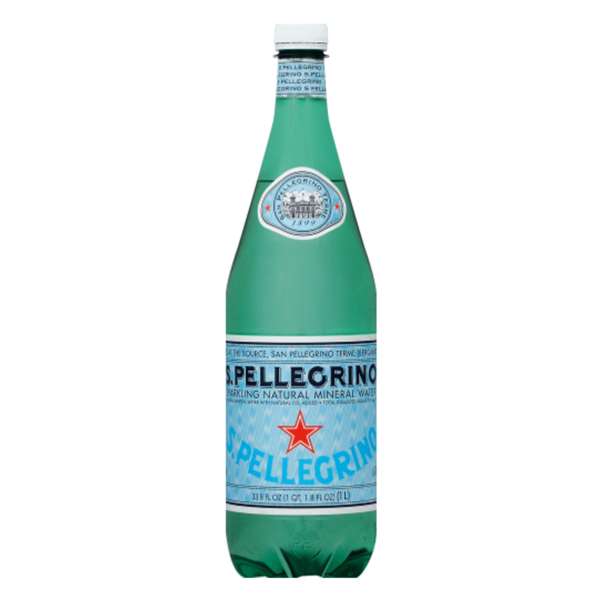 San Pellegrino 天然气泡矿泉水 33.8 液盎司