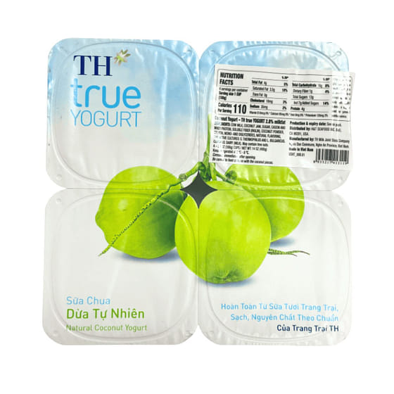 weee_dairy_Sữa Chua Vị Dừa TH True Yogurt, Air Shipped 400 g