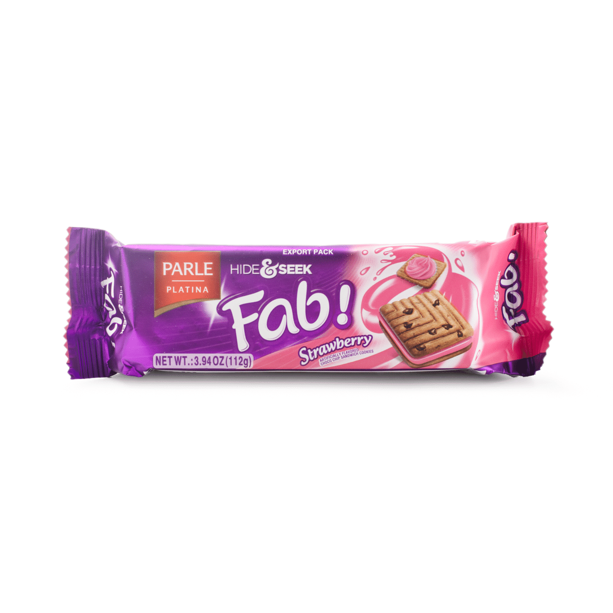 Parle Hide and Seek Fab Strawberry 3.94 온스
