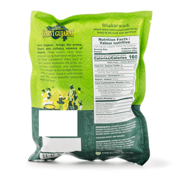 Garvi Gujarat Bhakarwadi (Rolled Wheat Savory Snack with Fillings) 285 g*20 pack