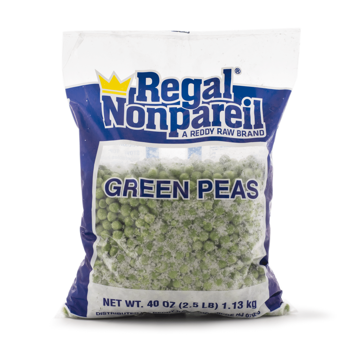 Regal Nonpareil Peas Green Frozen 2.5 lb