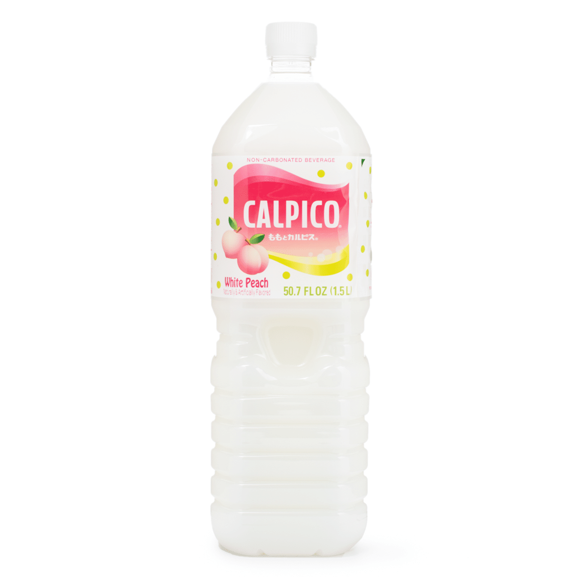 Calpico 소프트 드링크 비탄산, 화이트 피치맛 50.7 액량 온스*8 팩
