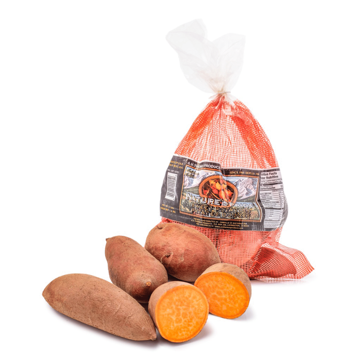 Batatas Dulces Garnet 2.7-3.2 libra(s)