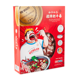 Sliced Beef Short Plate for Hot Pot , Family Size 2.5 lb