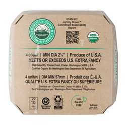 Organic Honeycrips Apples 4ct 1 box