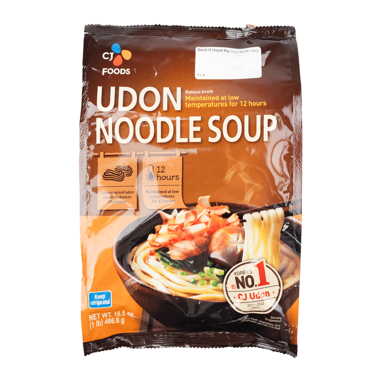 ◆udon.◆ J-BASKET JUMBO NAMA UDON WITH SOUP 3P 12/21.74 OZ - JFC International