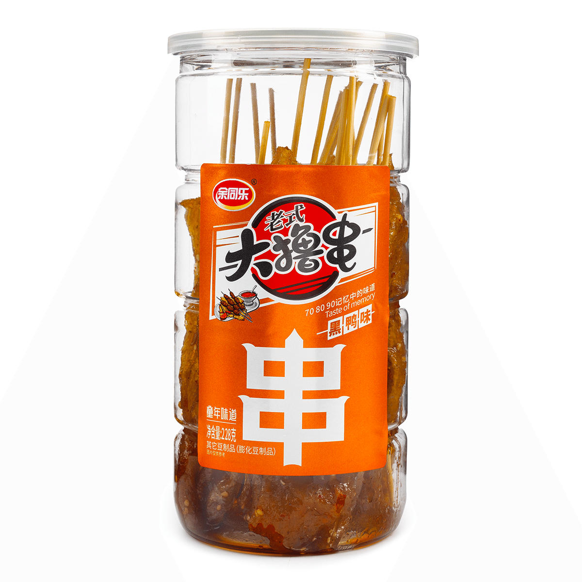YuTongLe Large Skewers Black Duck Flavor 268 g*20 pack