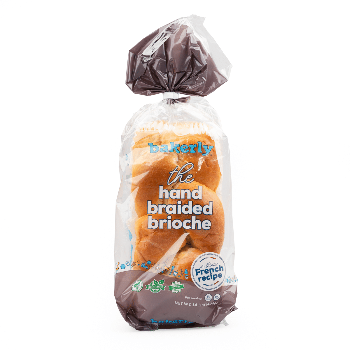 Brioche Trenzado a Mano Bakerly 14.11 onza(s)