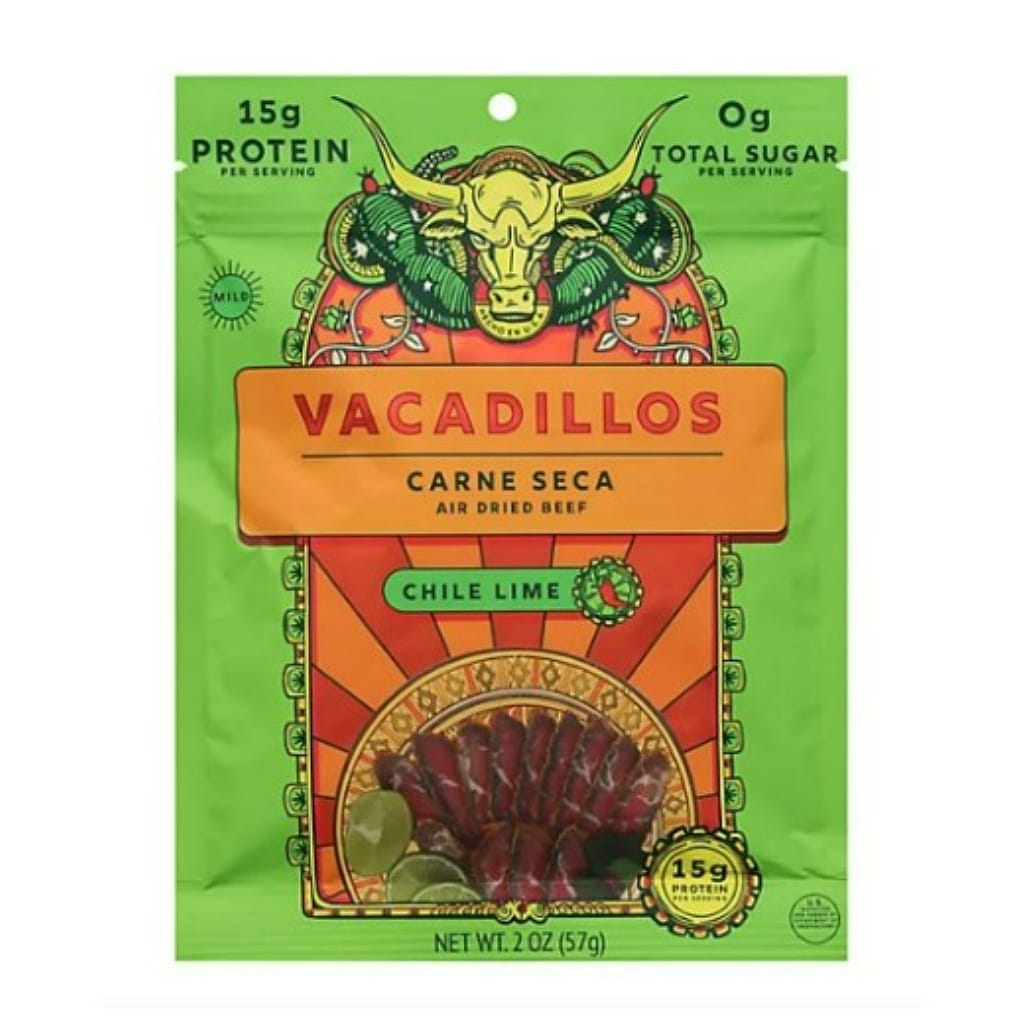 Vacadillos Carne Seca com Limão e Pimenta 2 oz