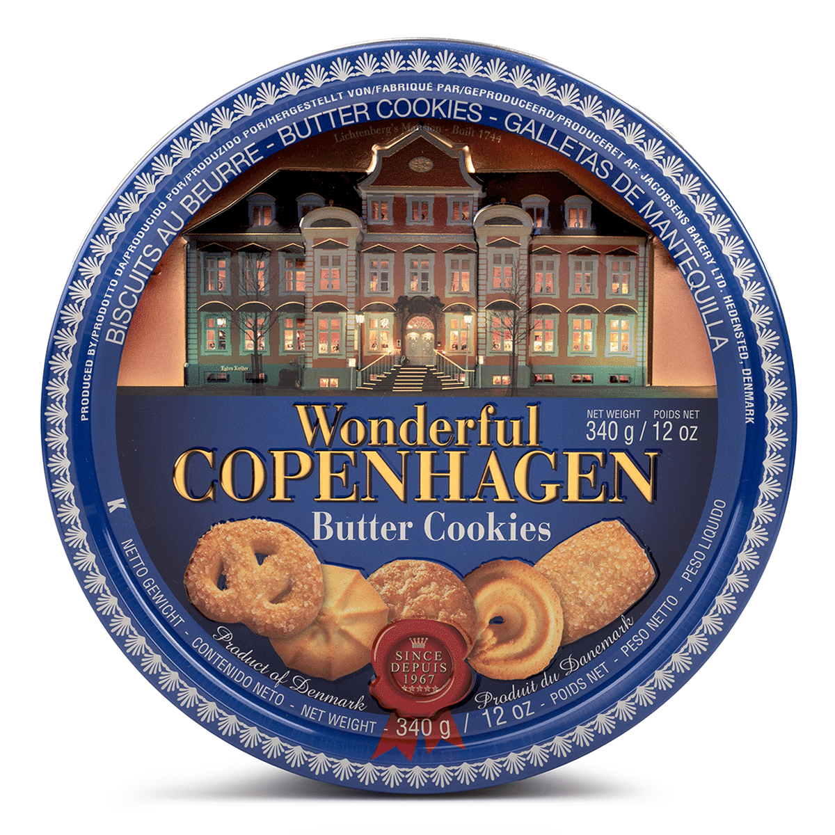 Wonderful Danish Cookies 12 oz