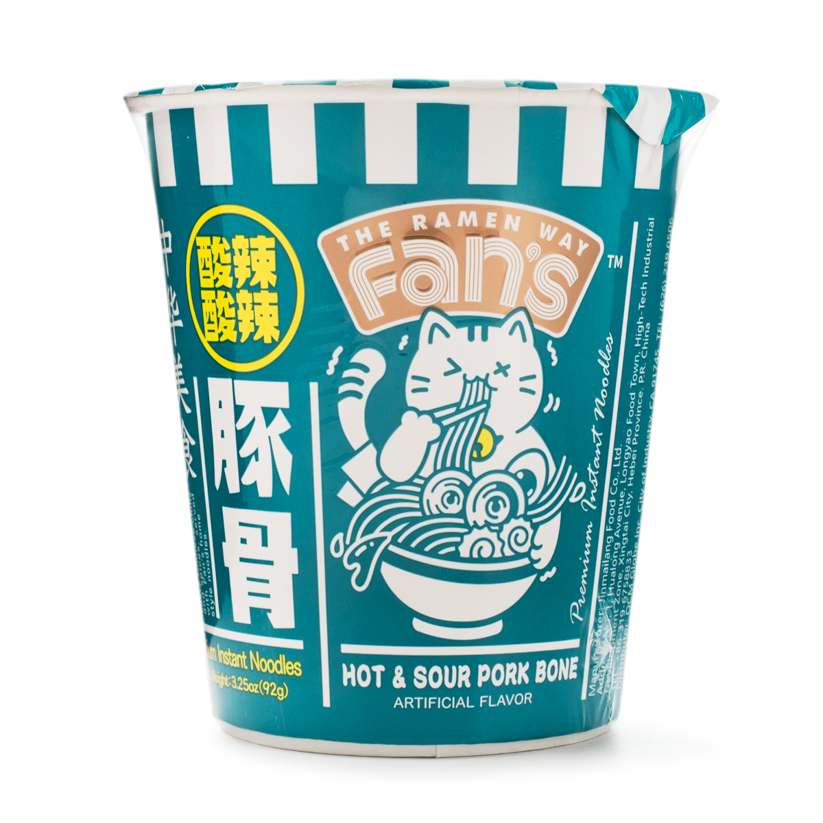 Ramen Way Fan's(Hot&Sour Pork Bone) Cup Noodle 92 그램