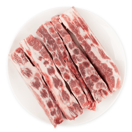 weee_meat_猪排骨切条 冷冻 2 磅