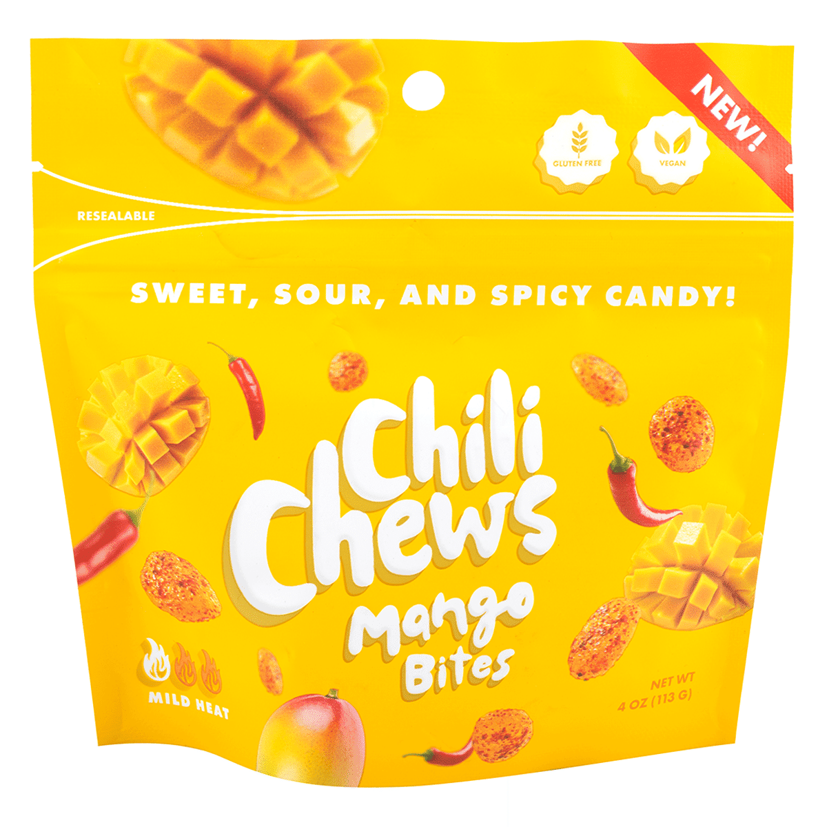 Chili Chews Mango Bites 4 oz