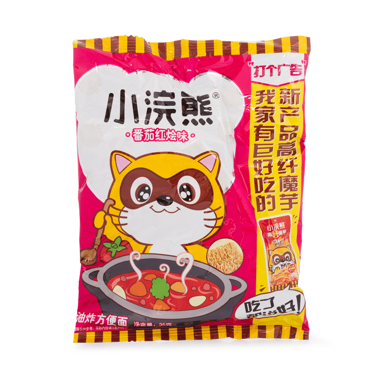 能面小喝食 小浣熊干脆面意式红烩味35 克- Weee!