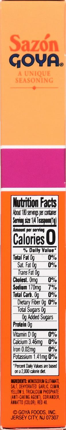 Goya Sazn With Coriander and Annatto 6.33 oz