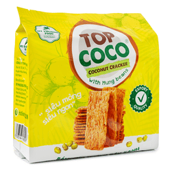 Top Coco Coconut Cracker with Mung Beans 5.29 oz