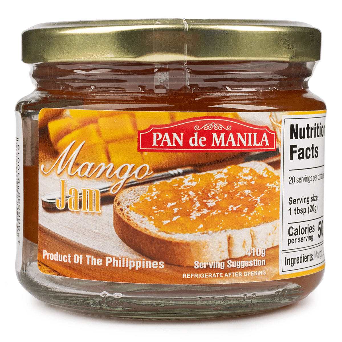 Pan de Manila Mango Spread 410 g