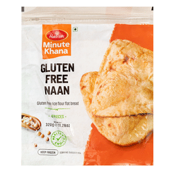 Haldiram Gluten Free Naan 400 gms - 4 pcs 400 g