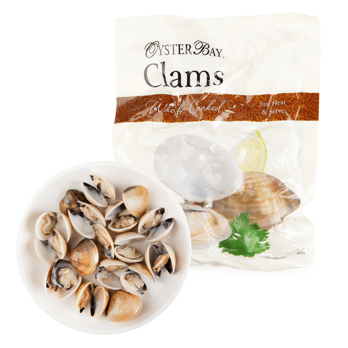 Oyster Bay Whole Brown Clams 1 lb